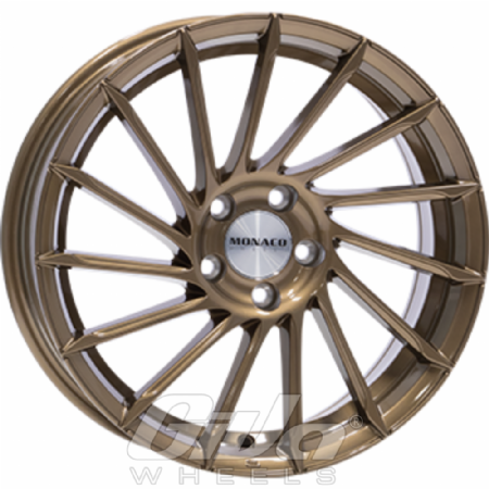 8X18 5X112 ET45 66.5 - MONACO TURBINE BRONZE Nº2385 orecada
