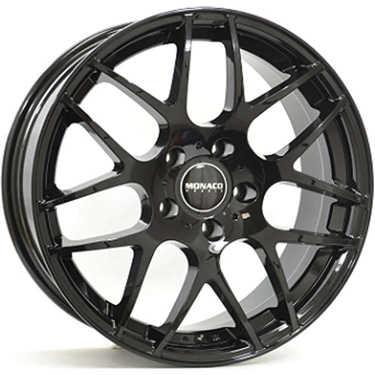 8X18 5X120 ET35 72.6 - MONACO SPORT NEGRO Nº6553 orecada