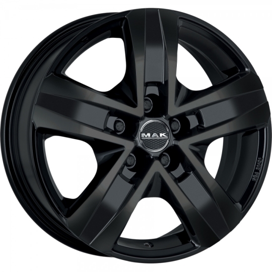 6.5X15 5X160 ET58 65.1 - MAK STONE 5 NEGRA Nº6609 orecada