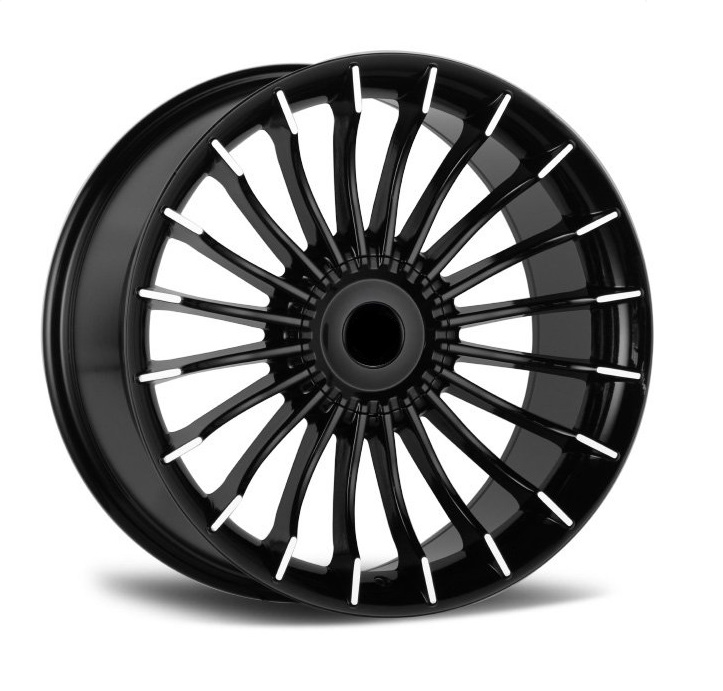 9.5X19 5X120 ET35 72.6 - JOKA 273 NEGRA Y PULIDA Nº6509 orecada